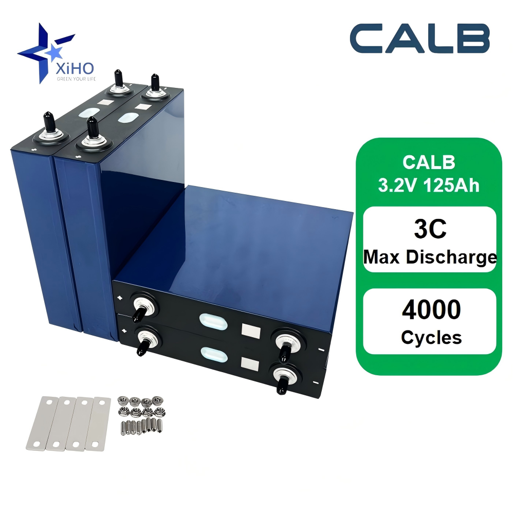 U Calb CALB 125Ah 3.2V LiFePo4 Prismatic Rechargeable Lithium Ion Battery